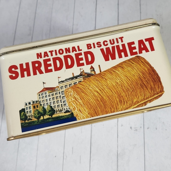 Vintage National Bisquit Shredded Wheat Collector Tin - Picture 4 of 8
